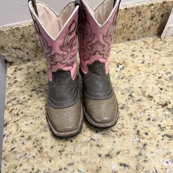 Toddle girl cowboy boots sz 9