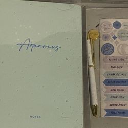 Aquarius ♒️  Notebook 
