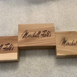 Vintage Marshall Field’s Cedar Blocks 