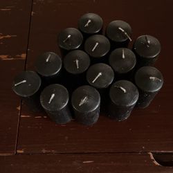Black Pilar Candles