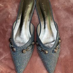 Azalea Wang Flat Mules 