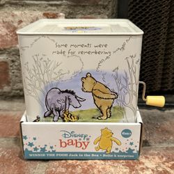 Disney Baby Classic Musical Winnie The Pooh Jack-in-The-Box 
