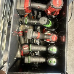 Toolbox with everything plus scanner autel ultra