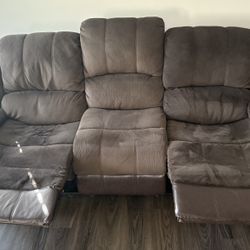 3 Piece Recliner Set 