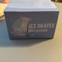 Ice Skate Shot Glasses - Set Of 6 