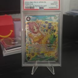 One Piece Special Alternate Art Rebecca Psa 10