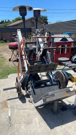 Old work out equipment