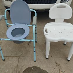 Portable Toilet And Shower Chair