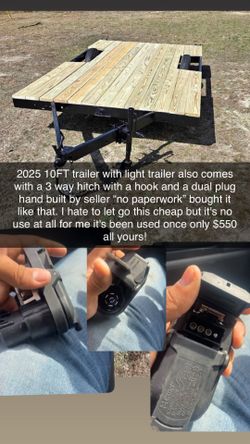 2025 10FT Trailer