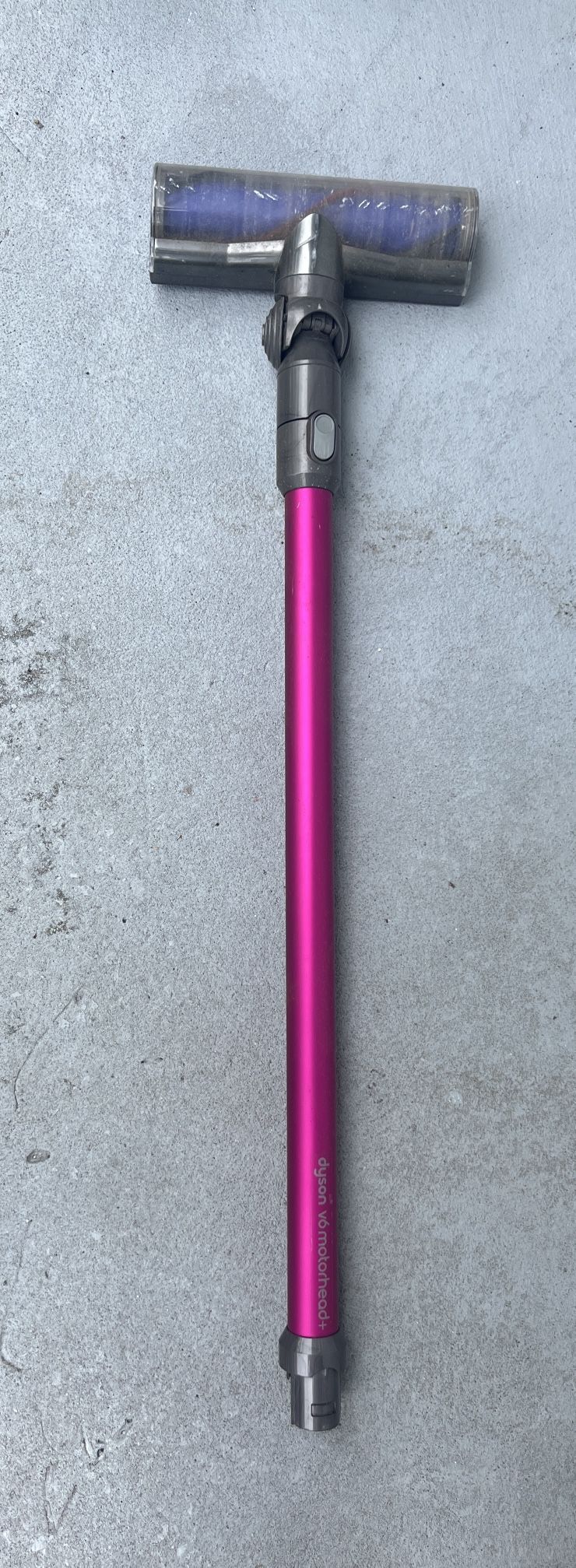 Dyson V6 Motorhead+ Cordless Vacuum Replacement Wand – Fuchsia (Pink) with Motorhead Brush Attachment