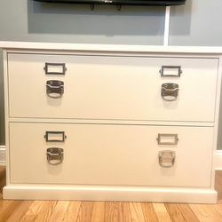 Pottery Barn Bedford 41” 2-Drawer Lateral File Cabinet