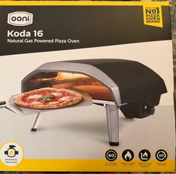 Ooni Koda 16 Natural Gas Powered Pizza Oven