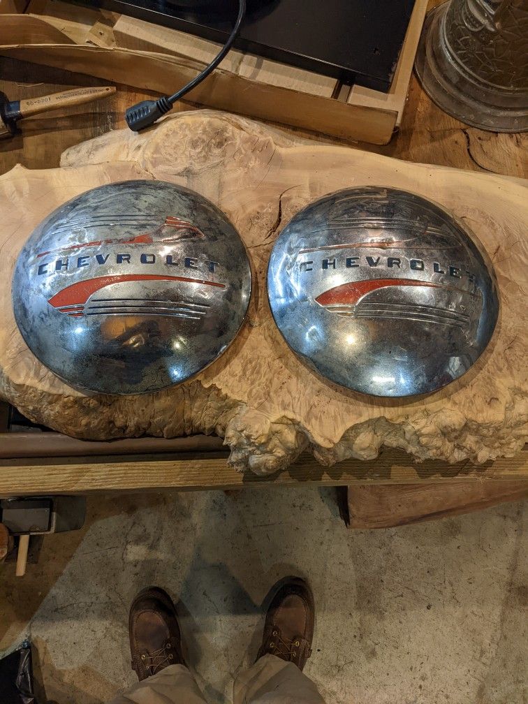 1941 Through 1946 Chevy Truck Hubcaps