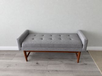 Target Threshold Mid-Century Modern Verken Settee Bench
