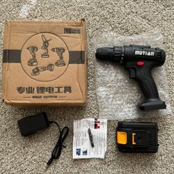 Brand new 12V Cordless Drill Electric Screwdriver Impact Driver Combi Drills Kit+Battery