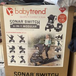 Sonar Switch Baby Trend  6 In 1 Car seat 