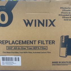 Winix Replacement Filter O – 360° True HEPA Filter, Activated Carbon & Pre-Filter