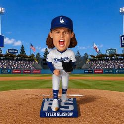 Dodgers Starter Series Tyler Glassnow Bobblehead