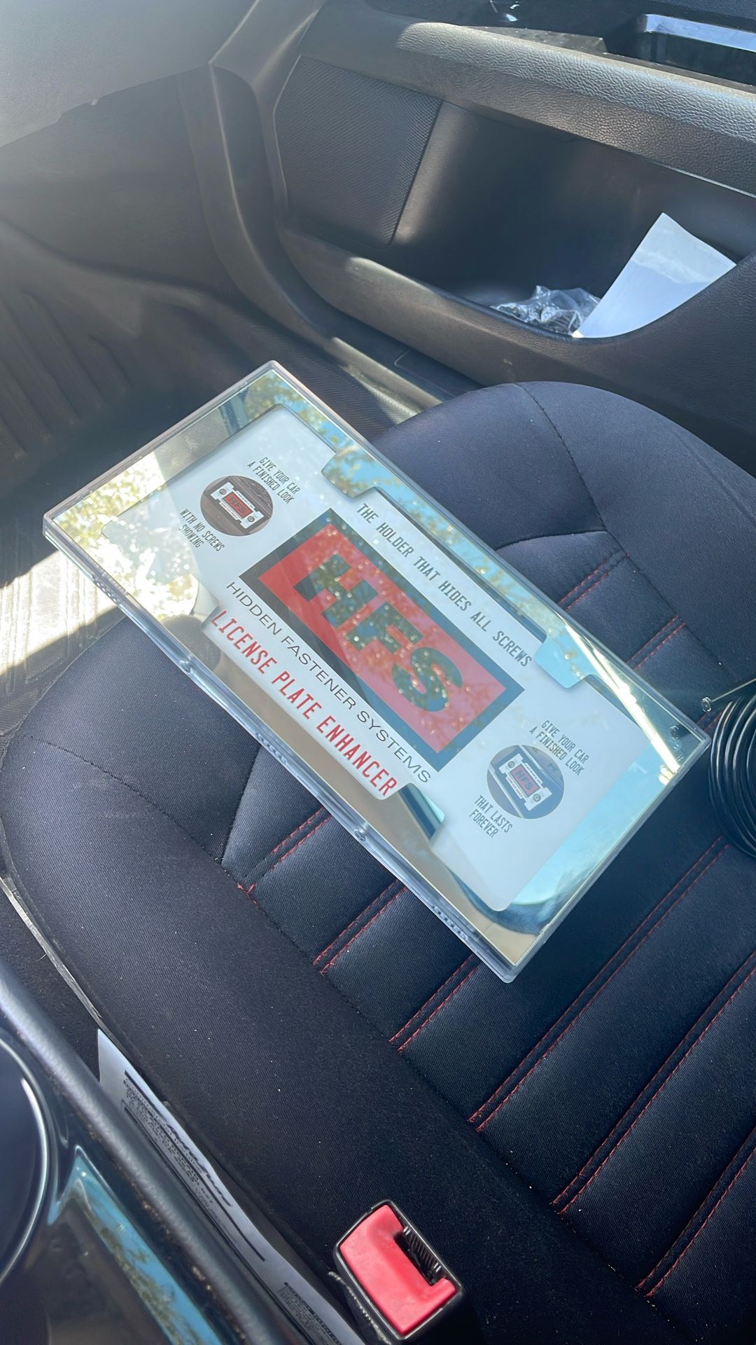 License Plate Holder