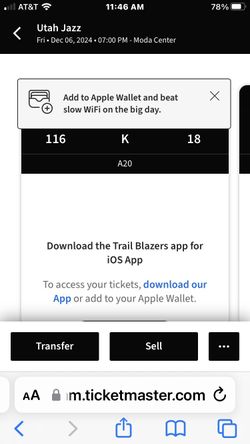 Trail Blazer Tickets