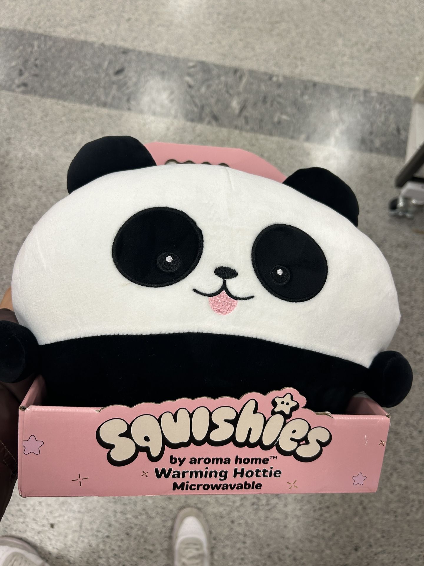 NWT microwavable Panda Warming Hottie