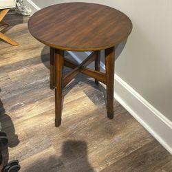 Wood Side Table 