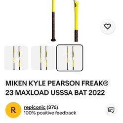 Miken Kyle Pearson Freak 