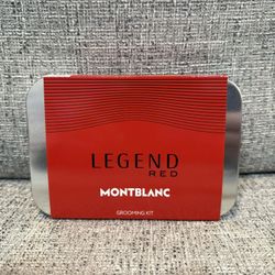 New Mont Blanc Legend Red Mini 3 Piece Set 