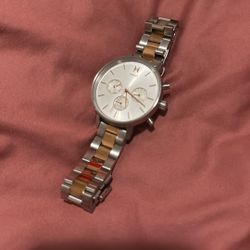 Silver/gold MVMT Watch
