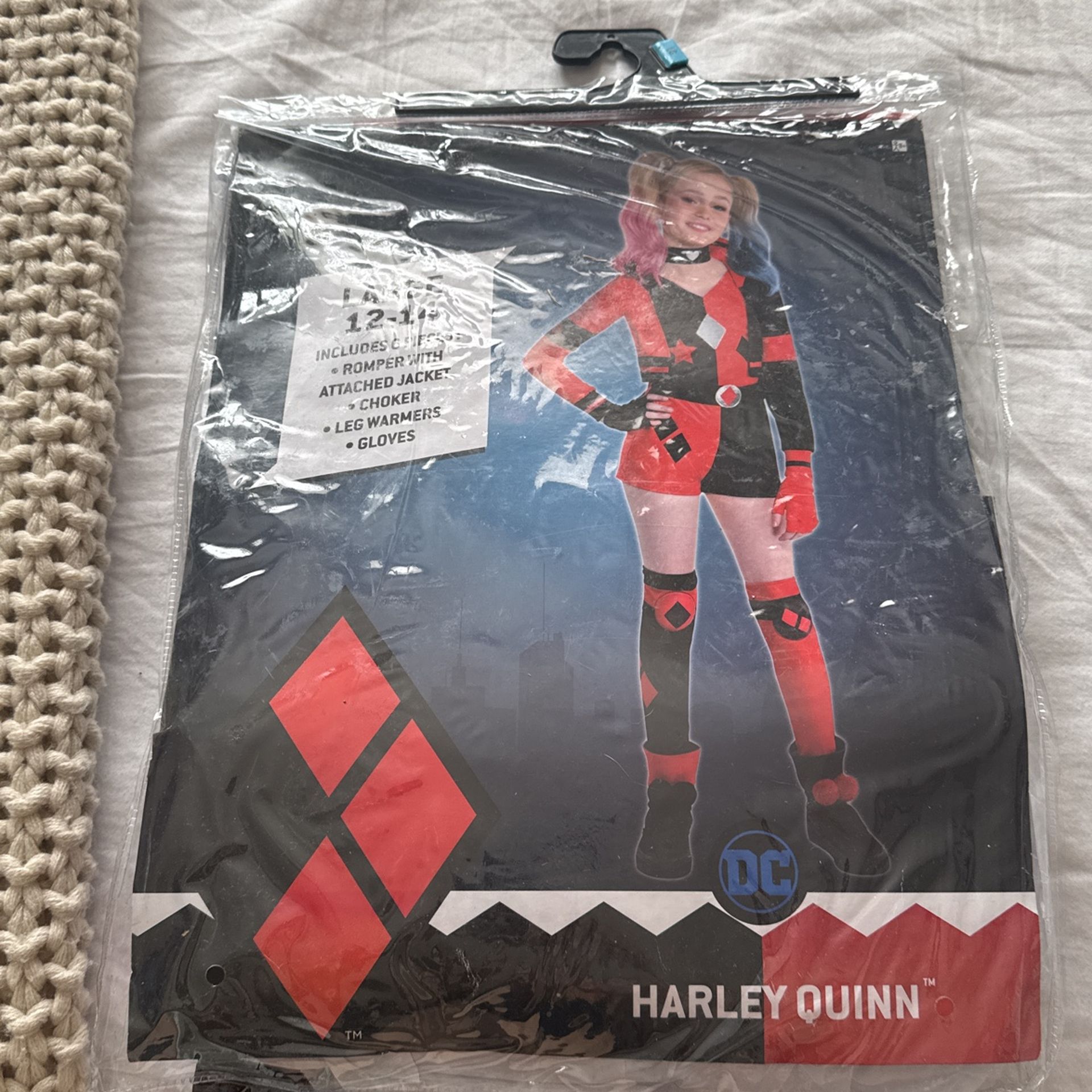 Harley Quinn Girls Costume