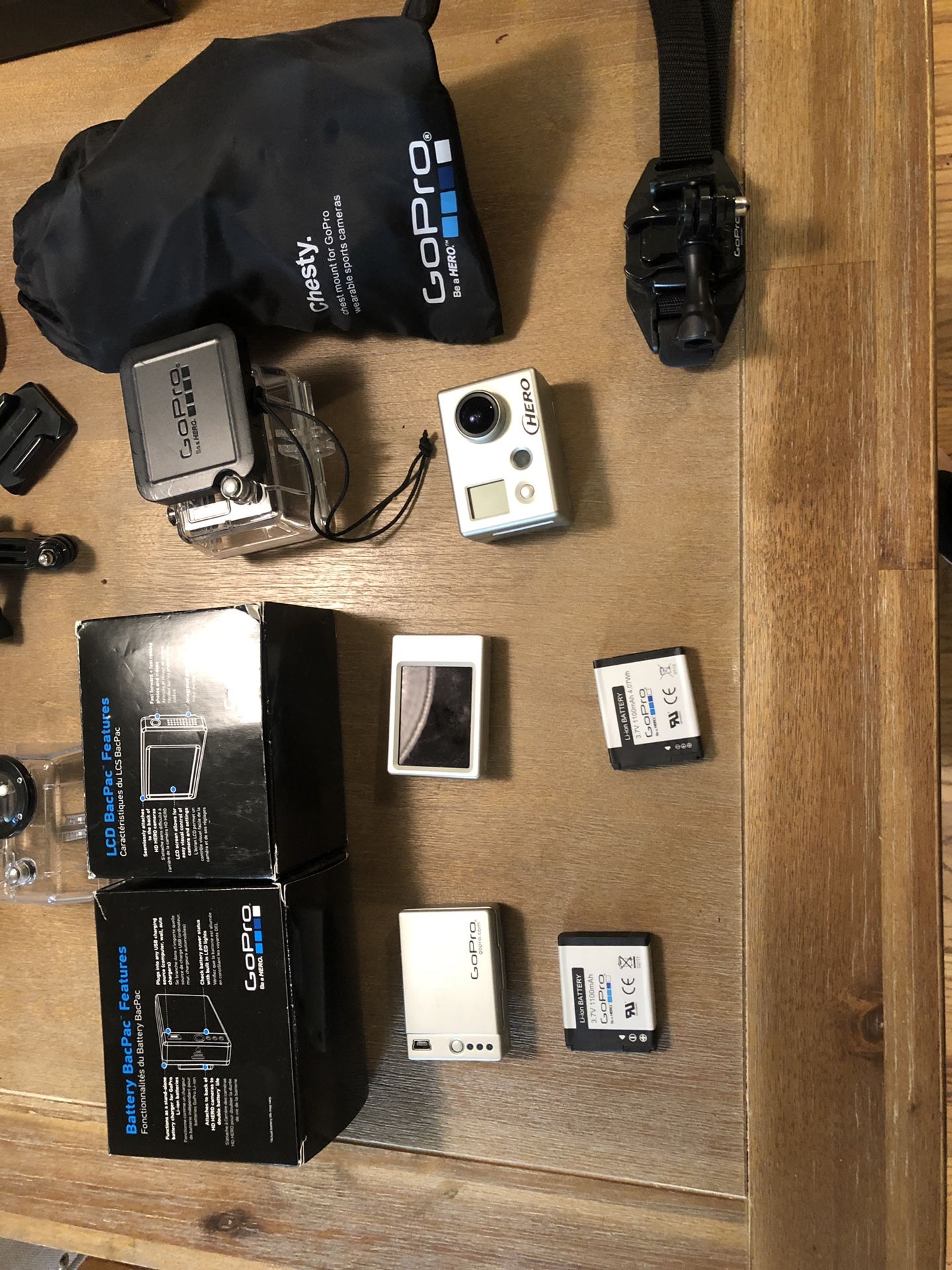 GoPro Original HD Hero + tons of extras