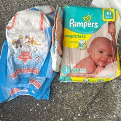 Free Pack Size 1 Diapers 