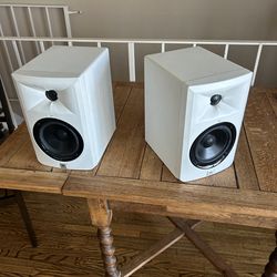 JBL  LSR305 studio monitors