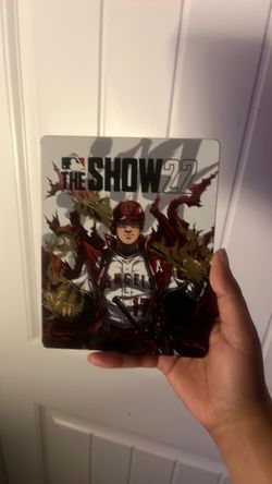 MLB The Show 22 Steelbook Case + Game Xbox