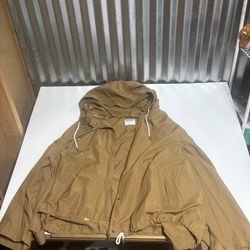 Water-Resistant Utility Jacket Old Navy Brown Size XXL