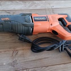 $60 OR BEST OFFER RIDGID Fuego 10 Amp Corded Orbital Reciprocating Saw 847 