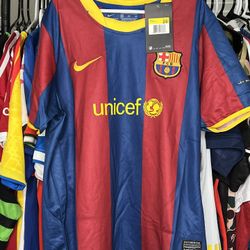 2010/2011 FC Barcelona Home Jersey 