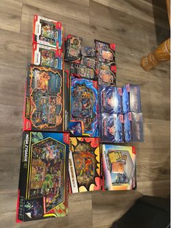 POKEMON TCG LOT CHAOS RISING, ASCENDED HEROES, PRISMATIC EVOLUTIONS, PERFECT ORDER
