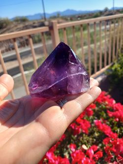 New 9.6 oz /270 Gram Raw Natural Amethyst Crystal