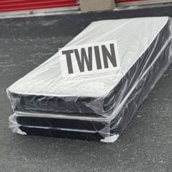 Twin Size Mattress Set – Medium Comfort – Available Today 🚚
