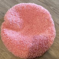 Pink Fuzzy Toilet Seat Cover New