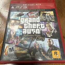 Grand Theft Auto Episodes From Liberty City