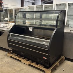 Open case refrigerator