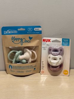 Dr brown happy paci & nuk pacifier Baby bundle