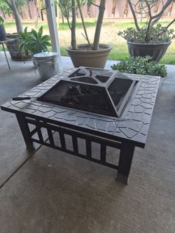 32 "Wood Burning Fire Pit,