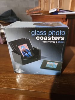 Glass Photo Coasters
