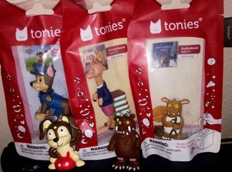 Tonie audio characters for Toniebox