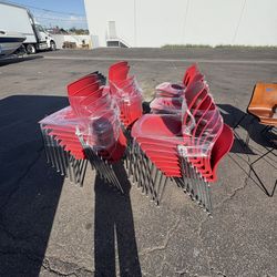 Office Stacking Chairs - 40 Available!