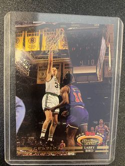 LARRY BIRD 1992 STADIUM CLUB BASKETBALL CARD #33 Perfect condition