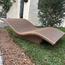 Daybed Lounge Chair All Wicker